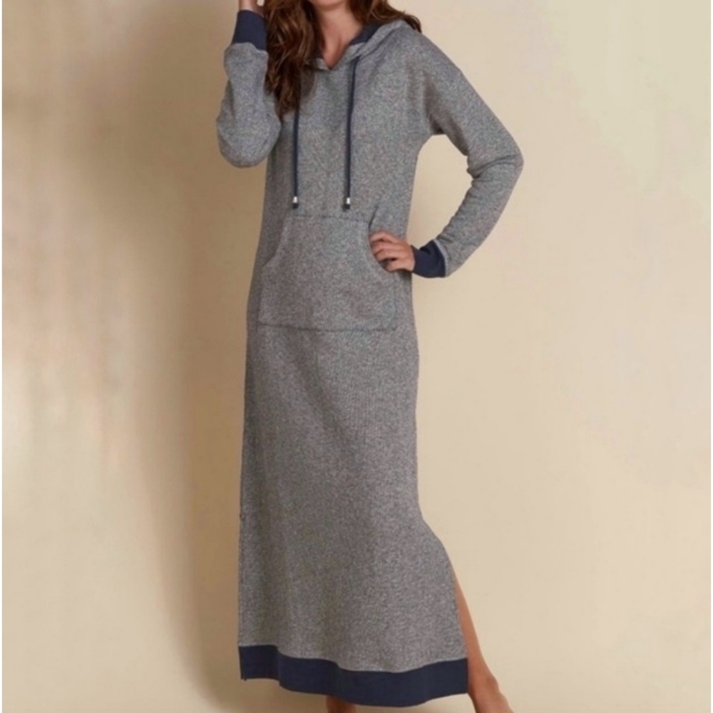 Soft Surroundings | Lazy Day Lounger Hooded Dress
